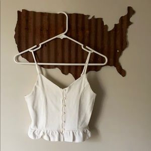 ⛱ summer Ruffled Top Forever 21 Concert/Beach Worthy